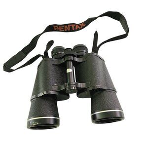 Pentax Vintage 7x50 Field 7.1 Model 613 Binoculars Black Original Strap